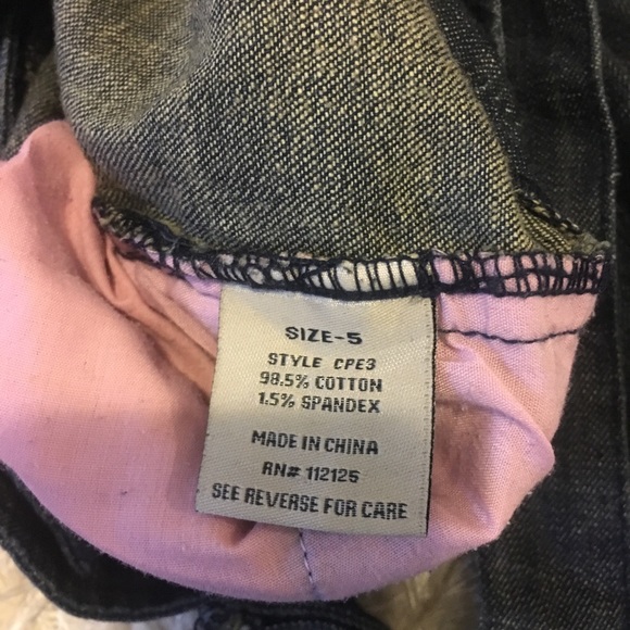 ✅ Vintage soft denim suspender pants - Picture 7 of 7